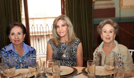  Leticia Martínez, Martha Elena de Díaz de León y Laura Muñiz.