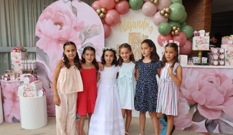  María Pía, Inés, Ale, María Inés, Vale y Carlota.