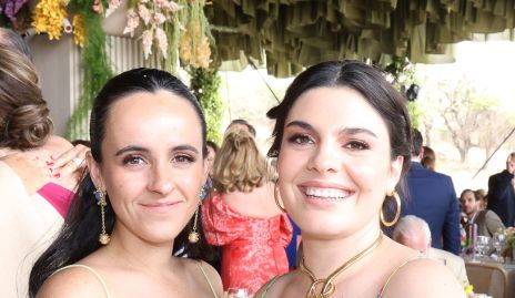 Cecilia García y Catalina Esper.