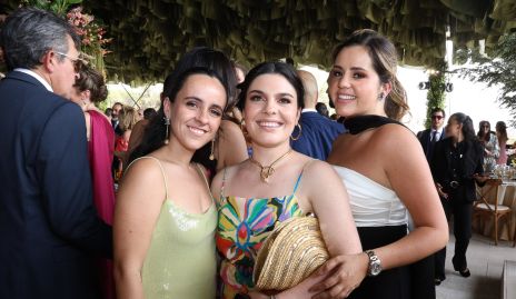  Cecilia García, Catalina Esper y Ana Isabel Gómez.