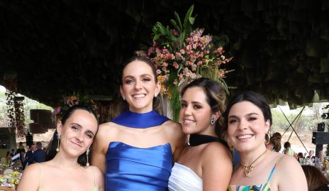  Cecilia García, Paola Torre, Ana Isabel Gómez y Catalina Esper.