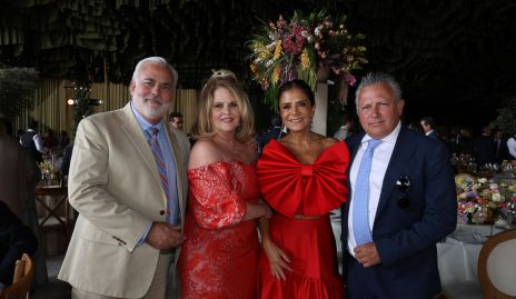  Roberto Cummings, Lynette Pizzuto, Claudia de los Santos y Mauricio Autrique.