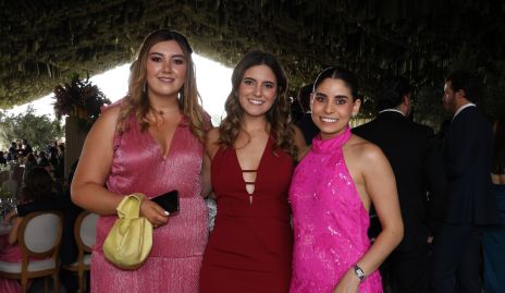  Ana Gaby Motilla, María Dolores Gómez y Rocío de la Vega.