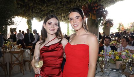  Ana Sofía Treviño y Cristi Pizzuto.