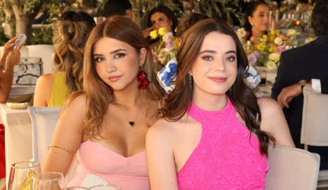  Marisol de los Santos y Ana Sofía de la Maza.