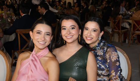  Priscila Cerecedo, Nuria Esparza y Paola Martínez.