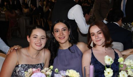  Marisol Alderett, Alejandra Ortiz y Ana Sofía Patiño.