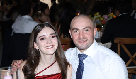  Ana Sofía Treviño y Guillermo Pizzuto.