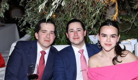  Esteban Luengo, Fernando Castilla y María José Nava.