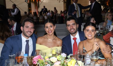  Roberto, Isa, Juan Pablo Quintero e Isabel Pizzuto.