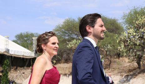  Gaby Gómez con su hijo Eduardo Torre.