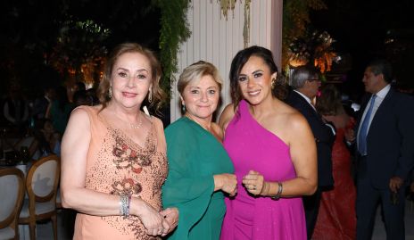  Marcela Montemayor, Ana María Molina y Marissa Calderón.