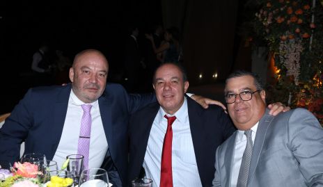  Toño Lozano, Enrique Quintero y Carlos Esparza.