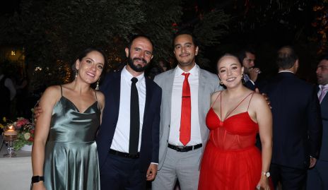 Sofía Armendáriz, José Miguel Rosillo, Manuel Rodríguez y Daniela Martínez.