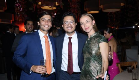  Rafael Alonso, Santiago Pérez y Andrea Fonte.