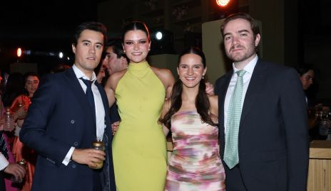  Daniel Estrada, Vero Hernández, Carola García e Ismael Orta.
