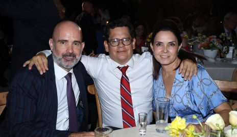  Polo de la Garza, Checo Quibrera y Fernanda Félix.