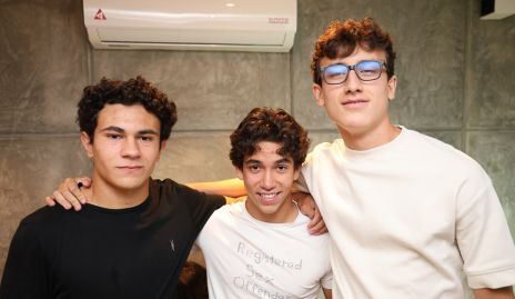  Miguel Delgado, Nico Piñero y Miguel Ortiz.