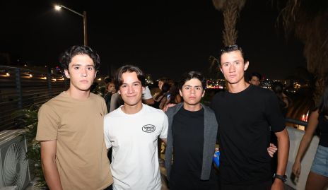  Sergio García, Gonzalo Zermeño, Ricardo Mendizábal y Ricardo Trujillo.