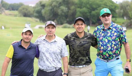  Ernesto Araiza, Federico Alcalde, Leonardo Riaño y Denis.