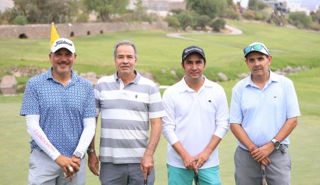  Arnold Rojas, José Luis Hernández, Pedro Hernández y Esteban Puente.