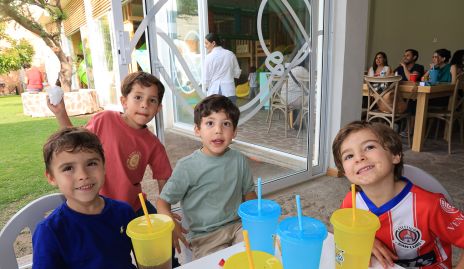  Alejandro Paredes, Arnoldo Torres, Diego García y José Pablo Navarro.