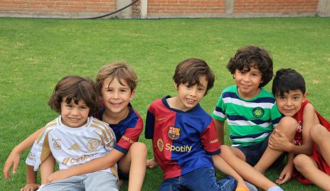  Mariano Barragán, Guillermo Romo, José Pablo Barragán, Joel y Omar.
