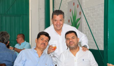  Alfredo López, Gabriel González y José Antonio López.