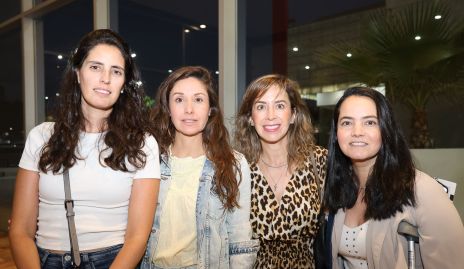 Jimena Güemes, Ale Díaz Infante, Michelle Mendoza y Mariana Meade.