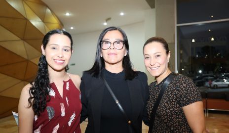  Carla Martínez, Mayra Ordaz y Ana María Mendoza.