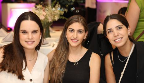  Maite Soberón, Patricia Gómez y Adriana Estrada.