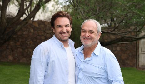  Juan Pablo Torre con su papá Eugenio Torre.