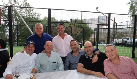  Héctor Hinojosa, Luis Revuelta, Roberto, Manuel González, Jaime Delsol, Félix Feres y Puy Galán.