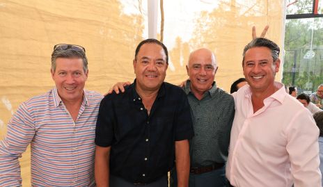  Oscar Mendizábal, Alejandro Aguillón, Juan Manuel Córdova y Manuel González.
