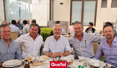  Jorge Del Valle, Manuel González, Jero Gómez, Juan Benavente y Víctor Muñoz.