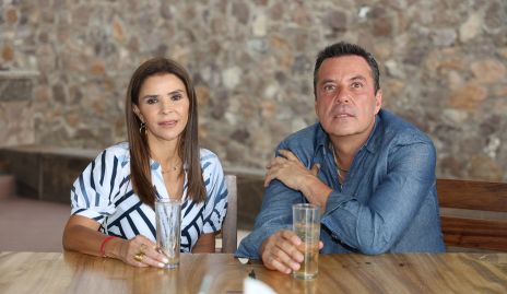  Lupita Mercado y David Lozano.