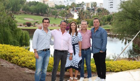  Javier Fernández, Manuel González, Lupita Mercado, Héctor Galán y David Lozano.