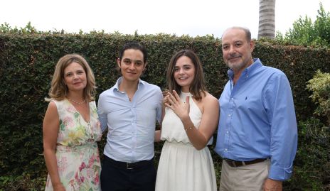 Eva Anaya, Mauricio Lasso de la Vega, Gabriela Martins y Manolo Martins.