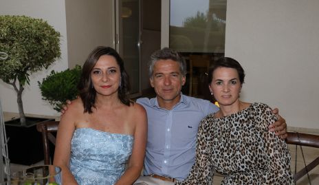  Verónica Anaya, Guillermo Anaya y Daniela Olivera.