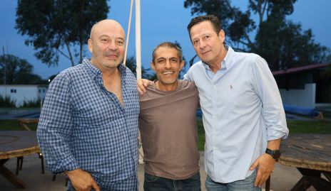 Toño Lozano, La Turra González y Luis Fernando Lozano.
