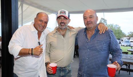  Juan Gárate, Polo de la Garza y Toño Lozano.