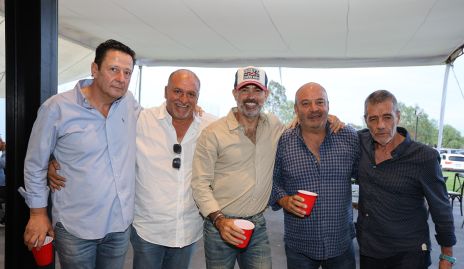  Luis Fernando Lozano, Juan Gárate, Polo de la Garza, Toño Lozano y Daniel Muriel.