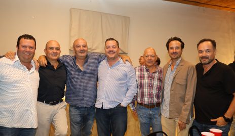 Chino y Luis Miguel Meade, Toño Lozano, Ramón y Bernardo Meade, Jaime Vale y Eduardo Ramos.