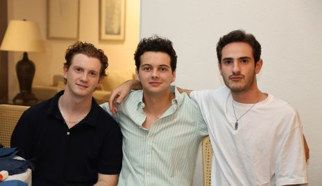 Patricio Cueto, Santiago Gómez y Diego Domínguez.