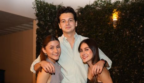  Michelle Marín, Santiago Gómez y Daniela Guerra.