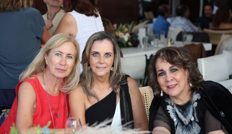  Laura Villasuso, Amparo Lomelín y Lila González.
