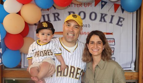  Germán Sotomayor y Mónica Medlich con su hijo Juan José.
