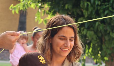  Mónica Medlich con su hijo Juan José.