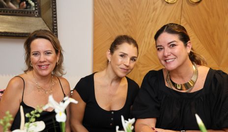 Patricia Díaz, Rocío Rubio y Ana Valle.