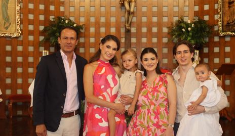  Javier Amozorrutia, Mariana Llaguno, Cayetana, Ana María Meade, Diego Padilla y Joaquina.
